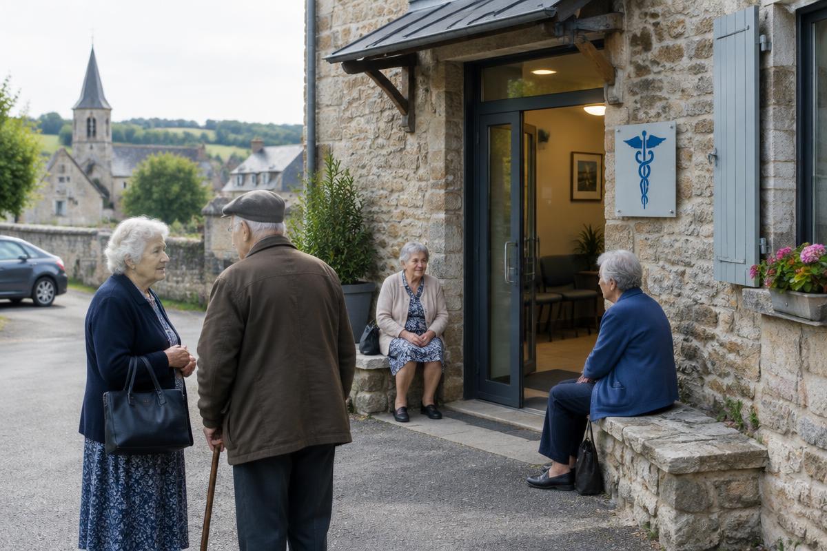 Le village qui a trouvé la parade contre la désertification médicale