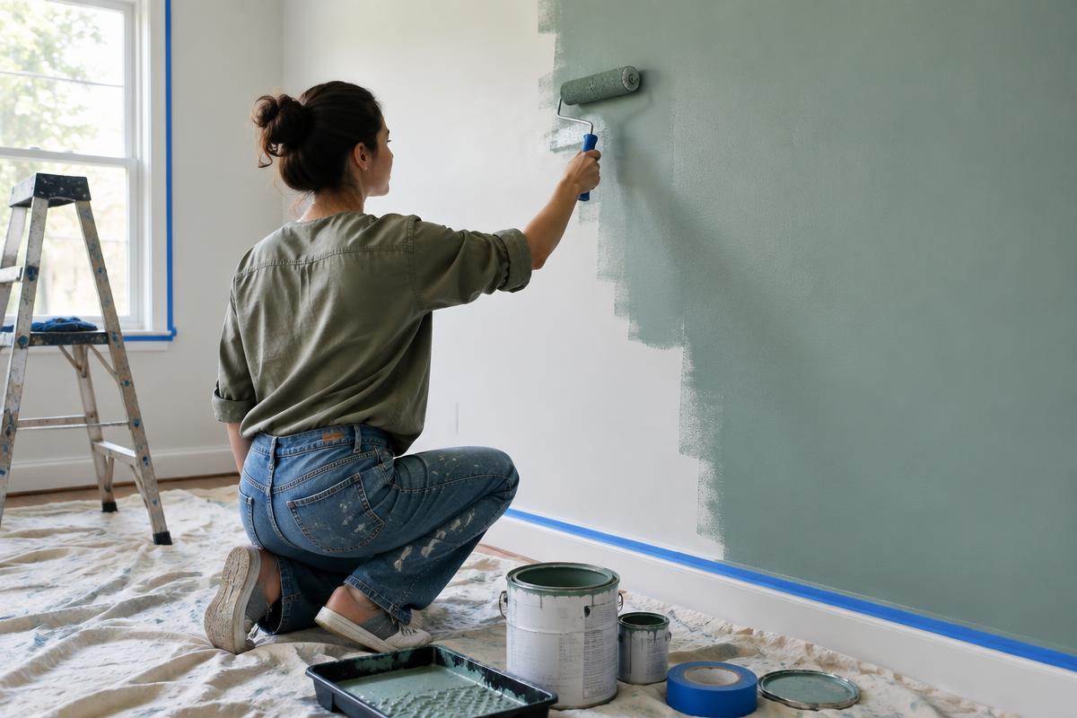 Rénovation : l'erreur de peinture que font neuf foyers sur dix