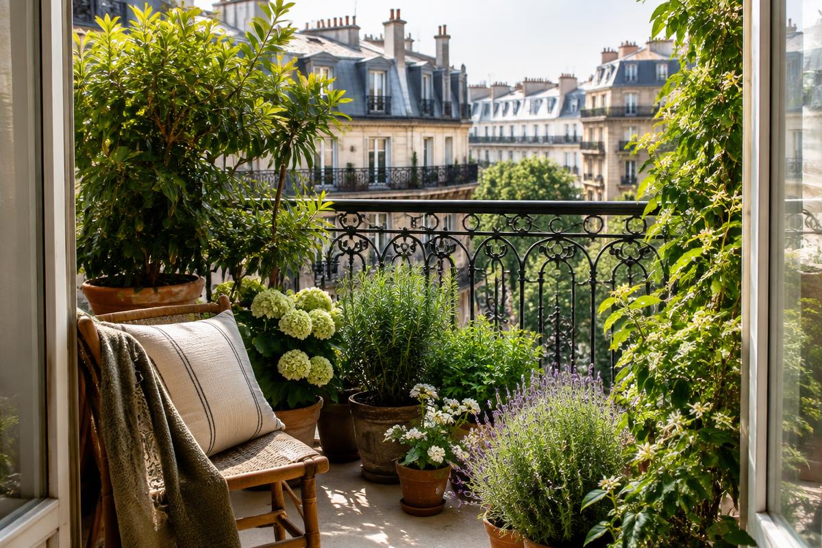 Petit balcon : la méthode pour un jardin luxuriant en 3 semaines